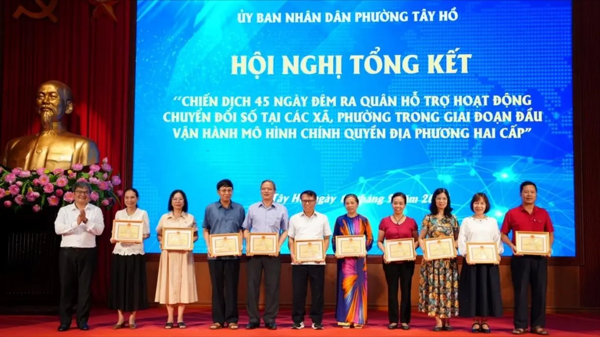 Tây Hồ đặt mục tiêu xây dựng “công dân số”